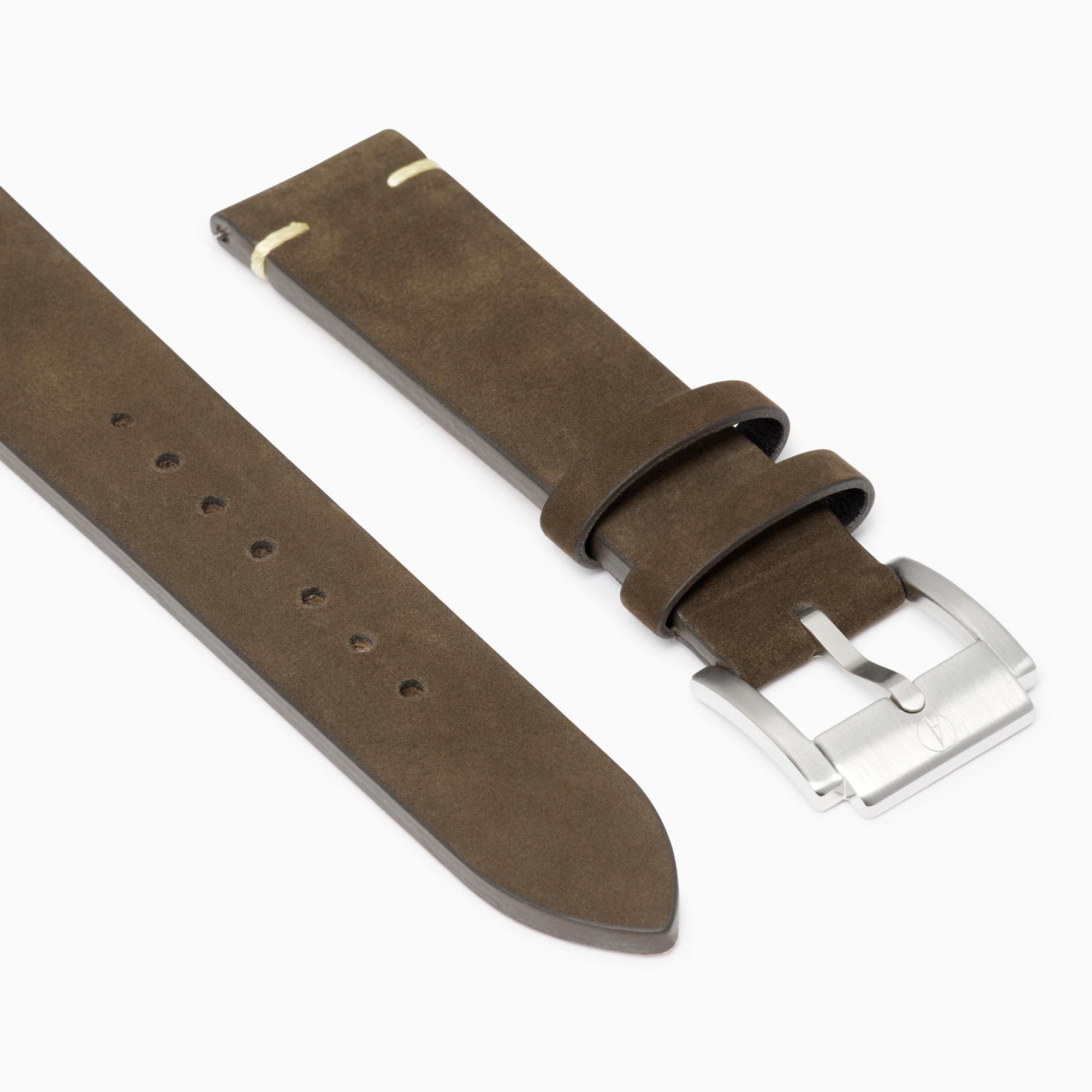 Accurist Dive Men's Brown Leather 20mm Strap